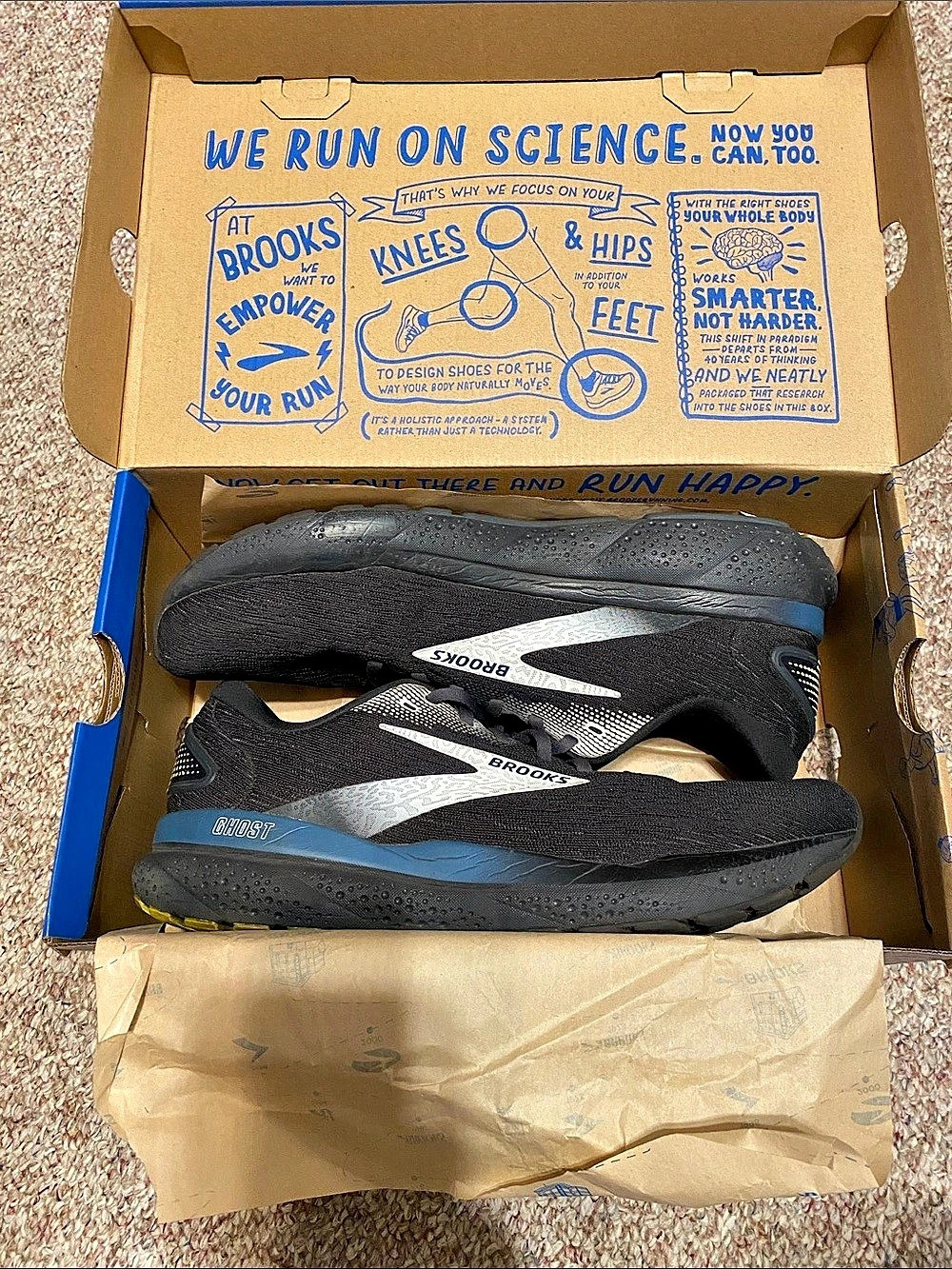Brooks Ghost 16 Men's Athletic Shoes US 11